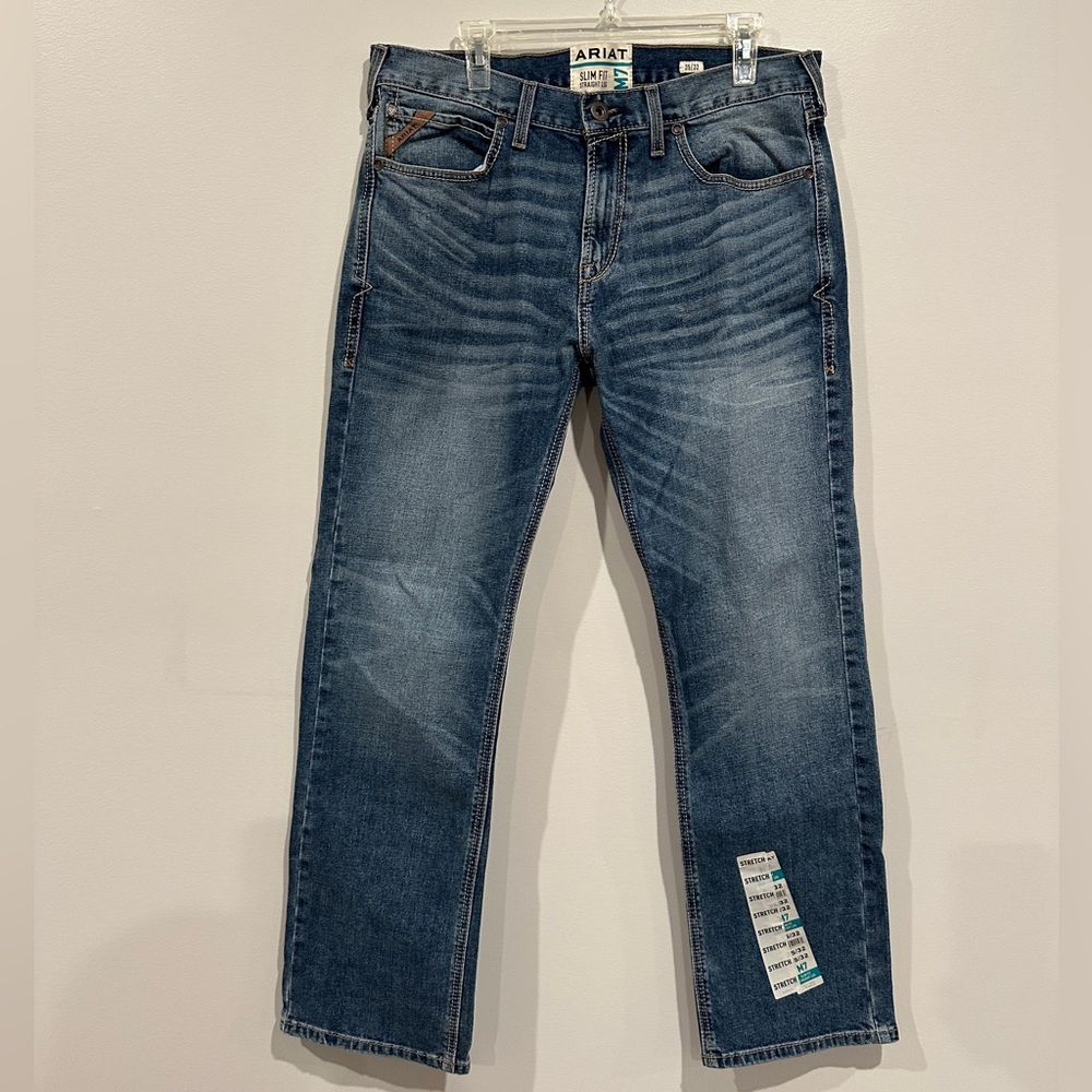 NWT Ariat Men's M7 Slim Straight Jeans 35/32